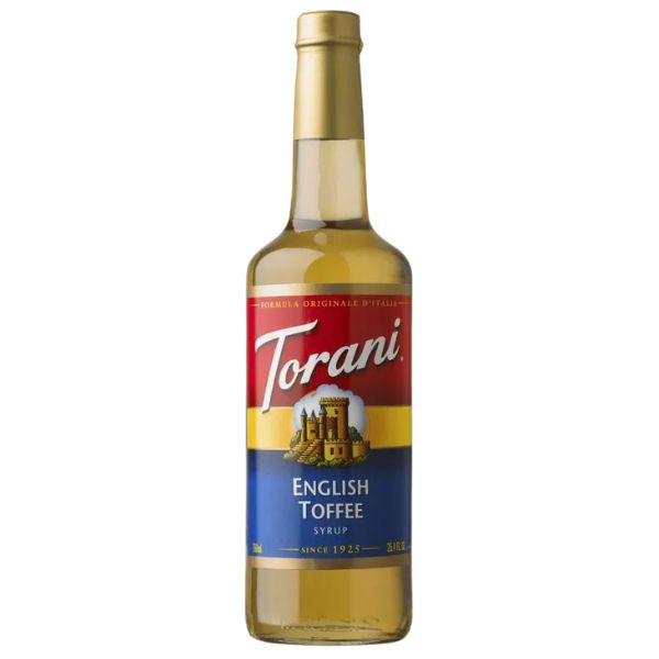 Torani English Toffee Coffee Syrup
