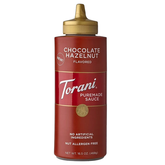 Torani Puremade Chocolate Hazelnut Sauce 16.5 OZ