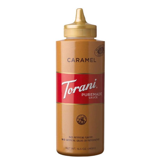Torani Mocha, Caramel Sauce- 16.5oz