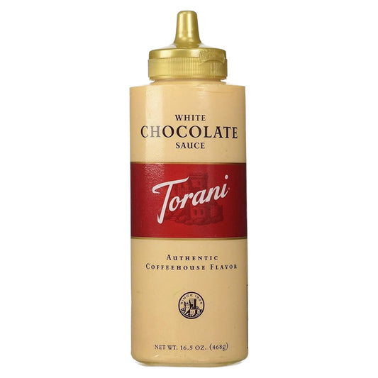 Torani White Chocolate Sauce 16.5 OZ