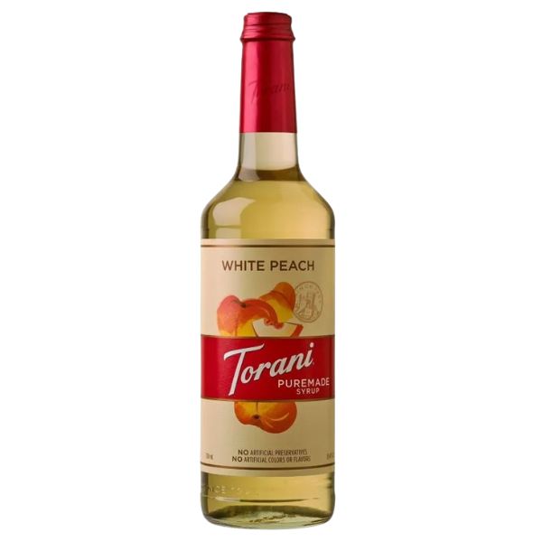 Torani White Peach Coffee Syrup